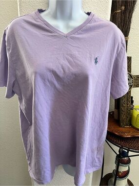 Polo by Ralph Lauren Lavender Crewneck Tee